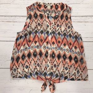 Lucky Brand | Sleeveless Blouse
